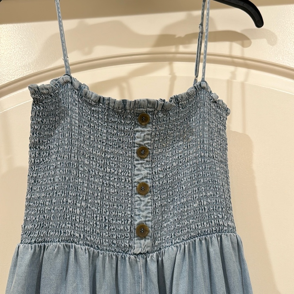 Denim jumpsuits